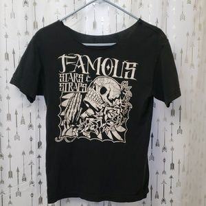 Vintage Famous stars and straps skull t-shirt